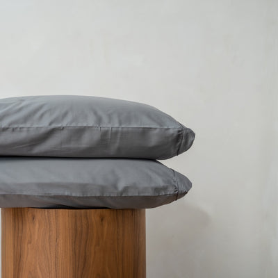 The Sateen Cotton Pillow Case Set