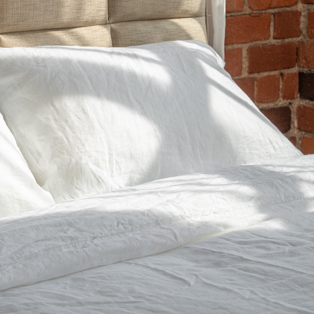 The Flax Linen Fitted Sheet
