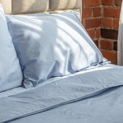 The Sateen Cotton Fitted Sheet