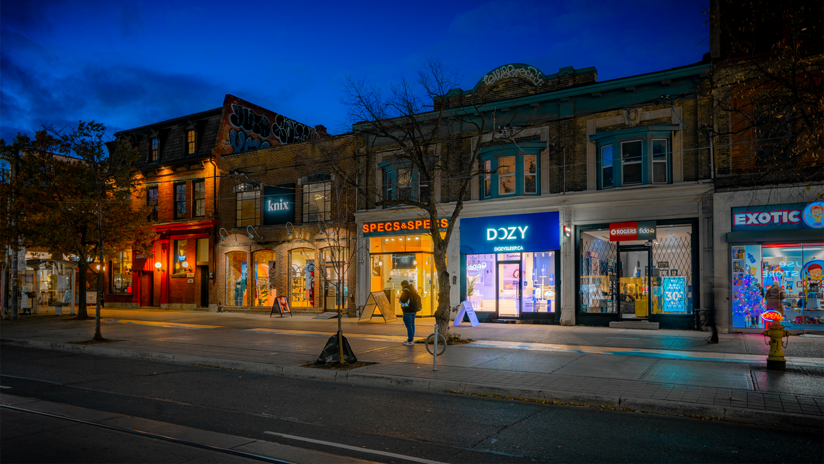Dozy Store located on Queen Street West in Toronto